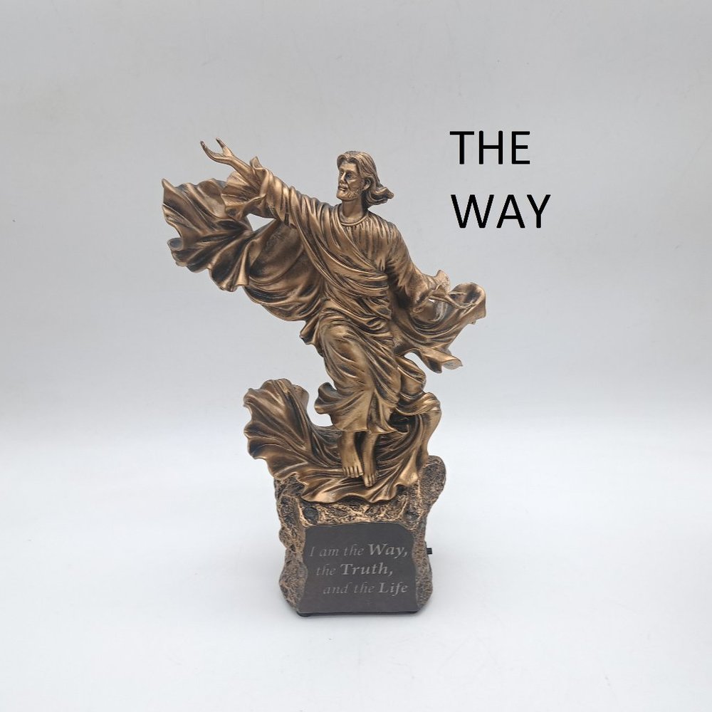 The Bradford Exchange Christian Statue "The Way The Truth The Life"